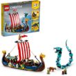 LEGO® Creator - Viking hajó és Mitgard kígyó (31132)