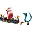 LEGO® Creator - Viking hajó és Mitgard kígyó (31132)