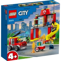 LEGO® City - Tűzoltóállomás és tűzoltóautó (60375)