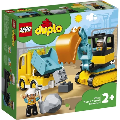 LEGO® DUPLO® - Teherautó és lánctalpas exkavátor (10931)