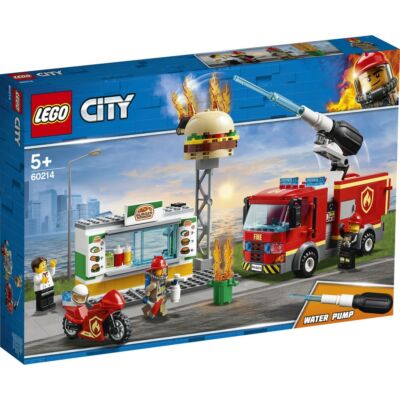 LEGO® City - Tűzoltás a hamburgeresnél (60214)