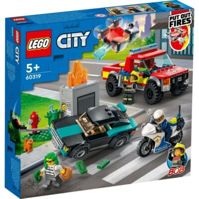 LEGO® City - Tűzoltés és rendőrségi hajsza (60319)