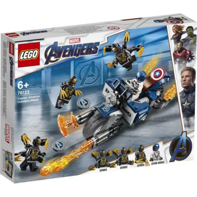 LEGO® Super Heroes - Amerika Kapitány Outrider (76123)